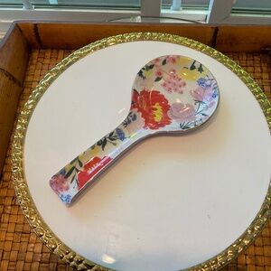 Anthropologie x Jackie Diedam Floral Spoon Rest